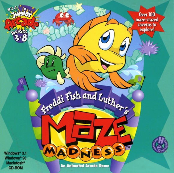 Freddi Fish & Luther's Maze Madness