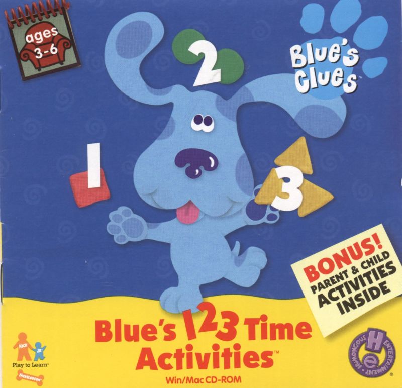 Blue's 123 Time Activities