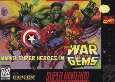 Marvel Super Heroes In War of the Gems